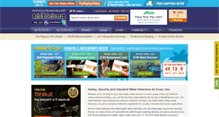 Desktop Screenshot of metaldetector.com
